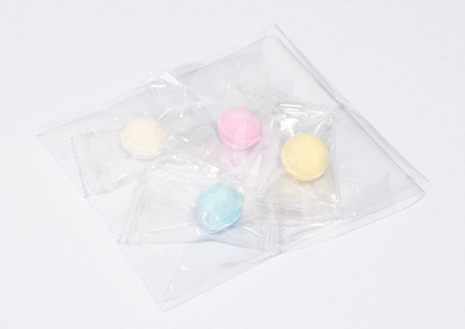 ボールラムネの個包装納品